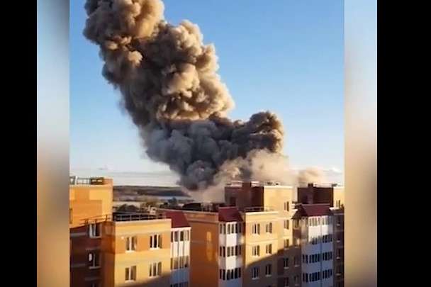В Росії стався вибух на заводі піротехніки (відео)