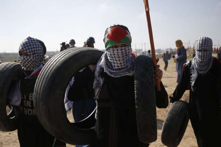 На кордоні Сектора Гази відновилися сутички: поранено 130 палестинців