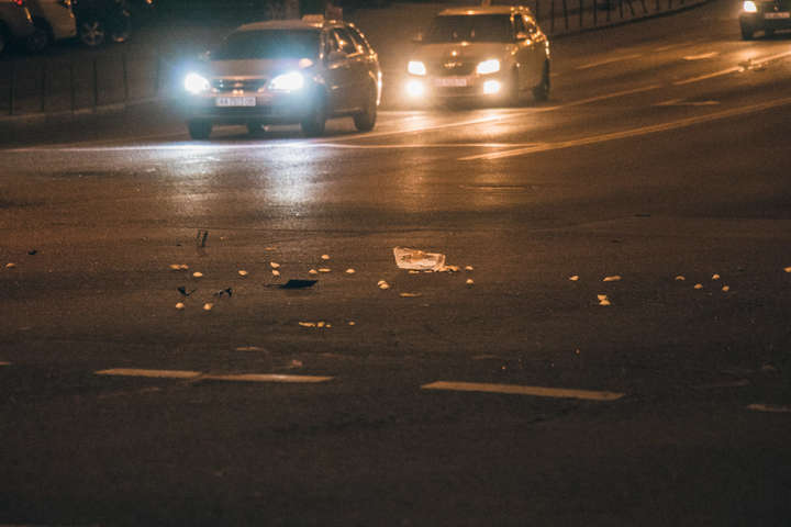 У центрі Києва BMW збив пішохода
