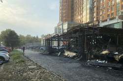 Нічна пожежа в Аркадії знищила кафе