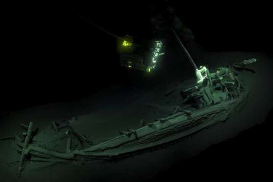 У Чорному морі знайшли уламки корабля, якому понад 2400 років