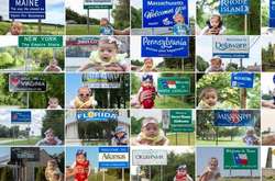 Подорожі з Харпер: п'ятимісячна дівчинка відвідала всі 50 штатів США