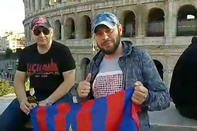 Російські фанати влаштували бійки у Римі перед матчем Ліги чемпіонів