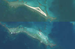 Ураган змив гавайський островів поблизу Гонолулу