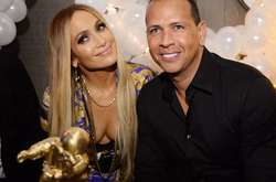 Алекс Родригес и его нынешняя возлюбленная Джей Ло