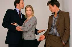  Колин Ферт, Рене Зелвеггер и Хью Грант 