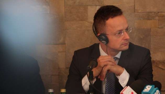 <span>Глава МЗС Угорщини Петер Сіярто</span> - Сіярто не відповів на питання про вплив РФ на українсько-угорські відносини