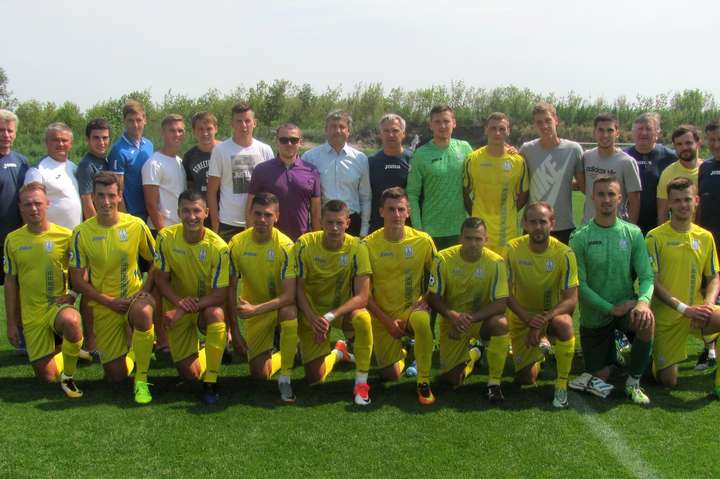 Студентська збірна України з футболу у спарингу розтрощила команду зі Словаччини