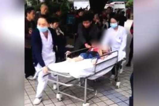 В Китае женщина напала с ножом на воспитанников детсада