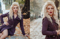 Травести-дива Монро поразила осенней фотосессией
