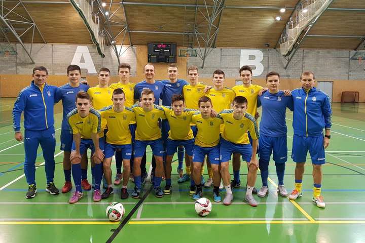 Юнацька збірна України програла у стартовому матчі на турнірі з футзалу у Чехії