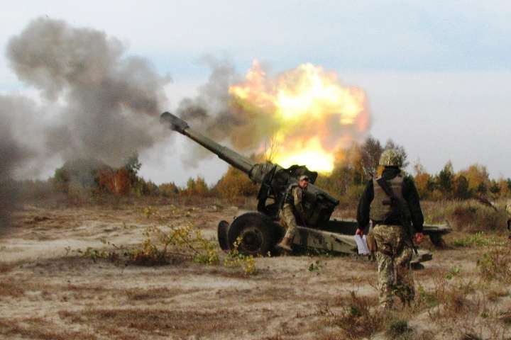 Змагання за звання кращої артилерійської батареї Збройних сил: фото