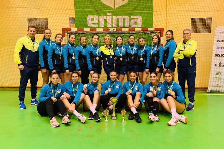 Юніорська збірна України з гандболу виграла турнір у Литві