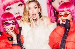 Вера Брежнева на модном показе