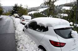 Во Франции из-за сильных снегопадов почти 200 тыс. домов остались без света