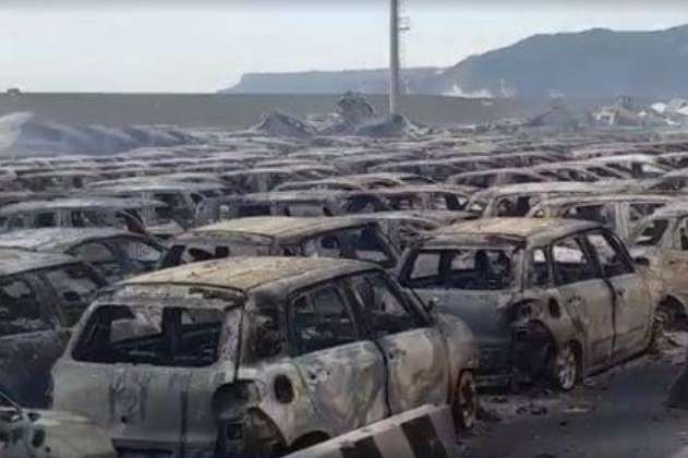 Через негоду в Італії згоріли сотні елітних автівок Maserati