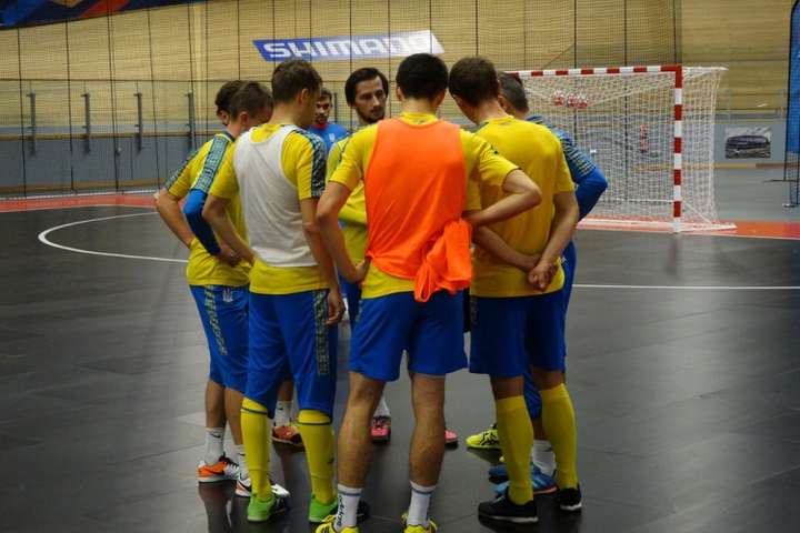 Збірна України з футзалу зіграла внічию в товариському матчі з командою Франції
