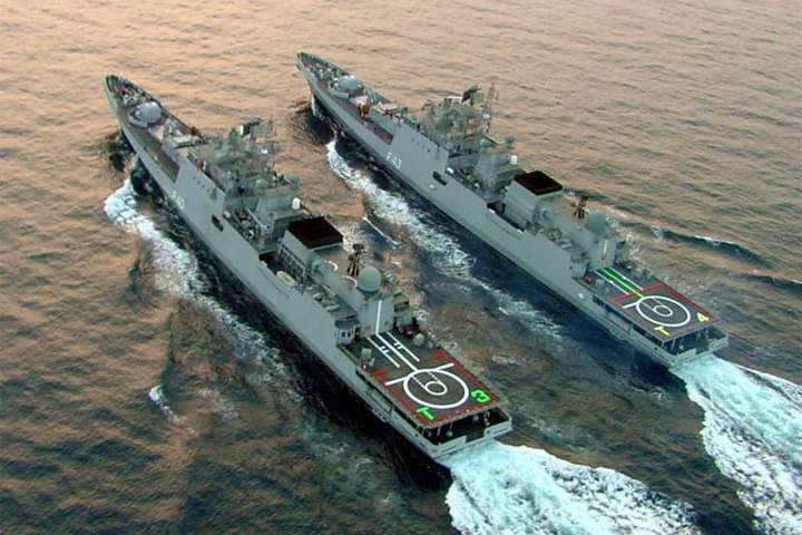 Індія і РФ підписали контракт на постачання двох фрегатів
