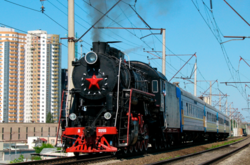 Ретропоїзд курсуватиме за маршрутом Київ-Пасажирський – Київ-Волинський – Київ-Петрівка – Дарниця – Київ-Деміївський – Київ-Пасажирський