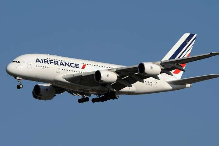 Росія не пустила у свій повітряний простір літак Air France