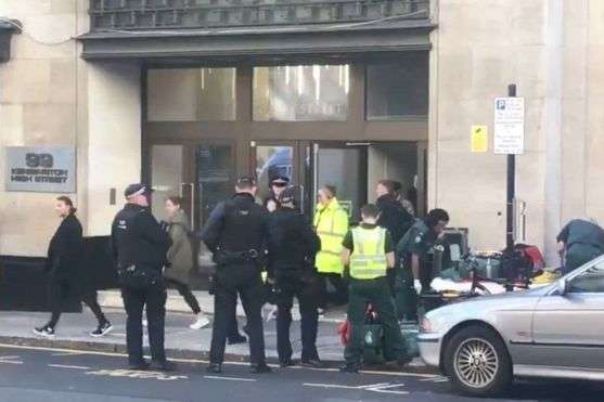 В офисе Sony Music в центре Лондона ранены два человека
