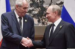 ЗМІ звинуватили партію президента Чехії у зв'язках із оточенням Путіна