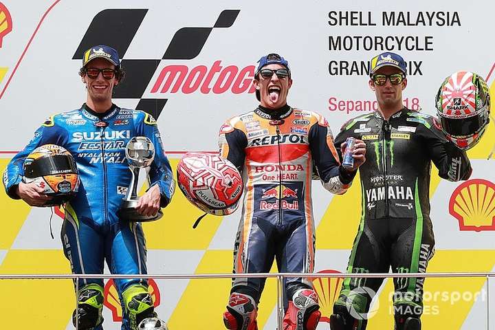 MotoGP. Гонку Гран Прі Малайзії виграв Маркес, а Honda перемогла у Кубку конструкторів
