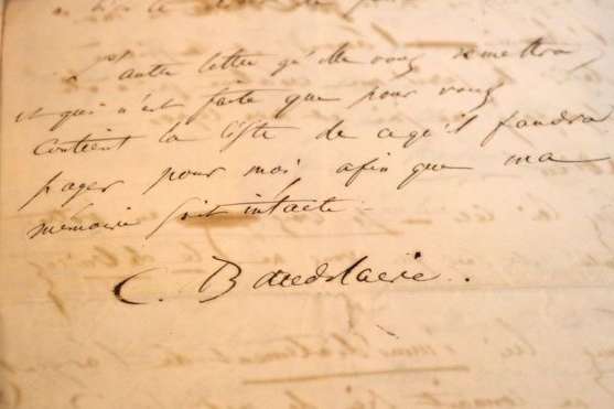 Предсмертное письмо поэта Бодлера ушло с молотка за €234 тыс.