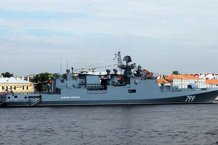 РФ направила новий фрегат Чорноморського флоту в Середземне море