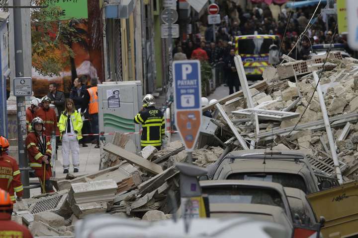 У Марселі рухнули два будинки, є постраждалі