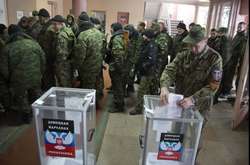 Окупанти розпочали дострокове голосування за ватажка «ДНР» на фейкових виборах у «військових частинах»