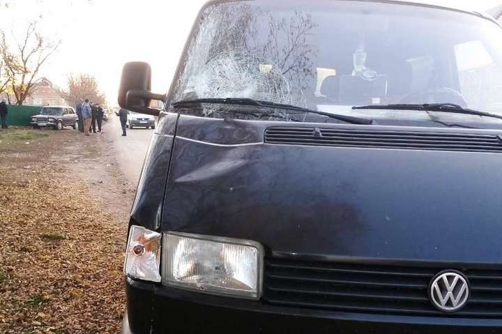 На Вінниччині мікроавтобус збив дитину