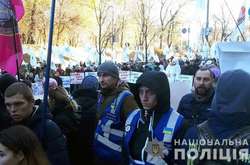У поліції заявили, що провокацій на акціях «євробляхерів» у Києві не було 