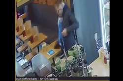 В Черкасах «вичислили» крадія, який поцупив ноутбук в кафе (відео)