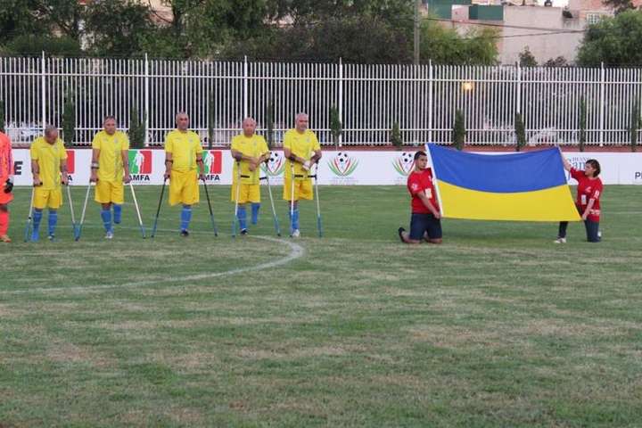 Збірна України серед футболістів з обмеженими можливостями виступила на чемпіонаті світу