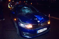 Водій автомобіля намагався уникнути зіткнення, але це йому не вдалося