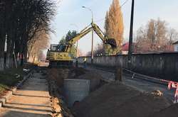 Роботи із заміни дощової каналізації ведуться на вул. Академіка Туполєва