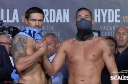 Усик і Беллью пройшли процедуру зважування