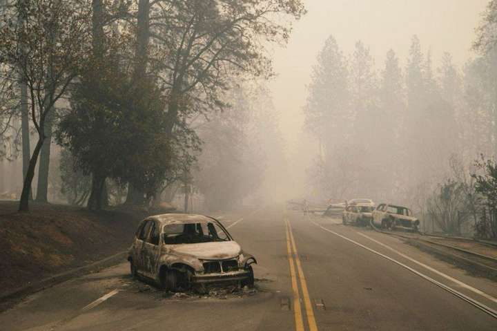 Кількість жертв пожеж в Каліфорнії сягнула 25 осіб