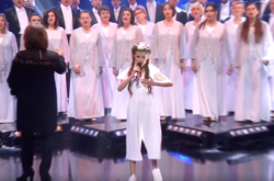 Представительница Украины на «Детском Евровидении» Дарина Красновецкая записала клип совместно с хором