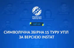 Визначилася символічна збірна 15-го туру Прем'єр-ліги України на основі оцінок InStat (фото)