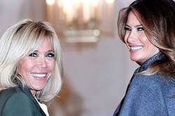 Битва образов: Сеть обсуждает луки Брижит Макрон и Мелании Трамп в Версале