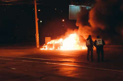  До приїзду рятувальників автомобіль встиг згоріти дотла 