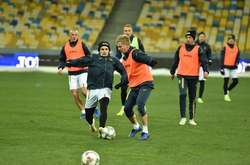 Національна збірна України провела відкрите тренування в Києві на НСК «Олімпійський»