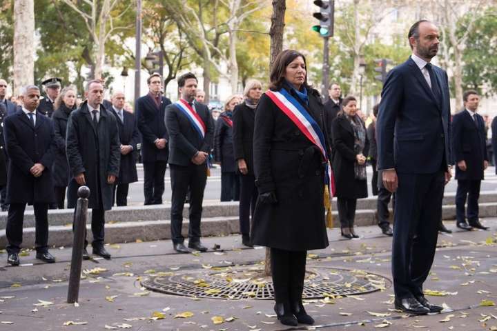 У Франції згадують жертв терактів, які сталися три роки тому