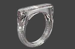 Главный дизайнер Apple создал полностью бриллиантовое кольцо