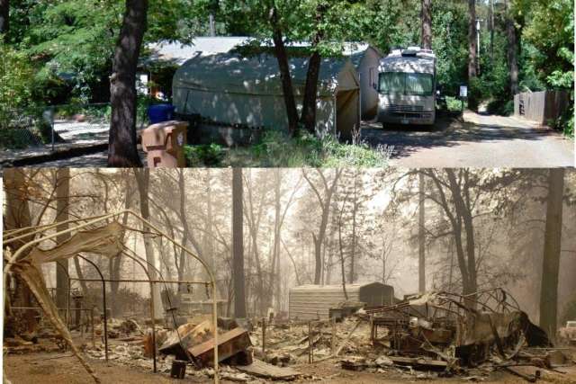 Прекрасное прошлое и страшная реальность. Калифорнийский город Парадайс до и после пожара