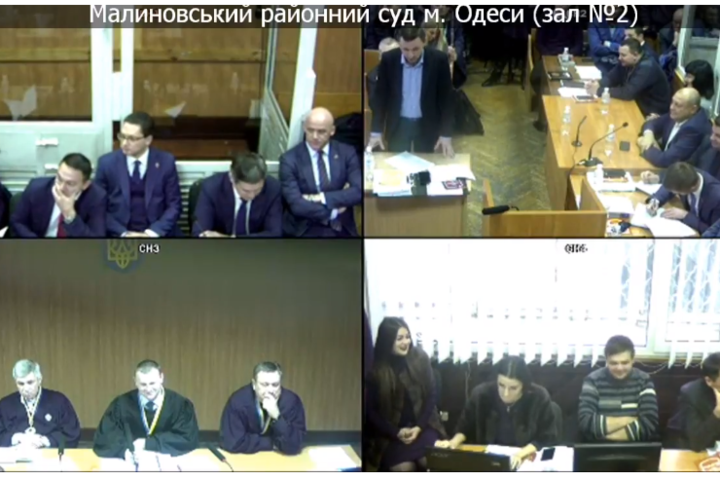 В Одесі суд розглядає справу Труханова (трансляція)