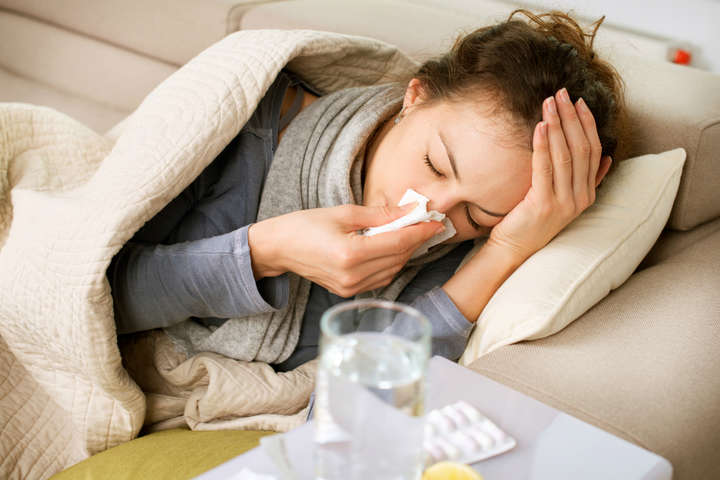 Понад 150 тисяч українців захворіли на грип та ГРВІ за тиждень
