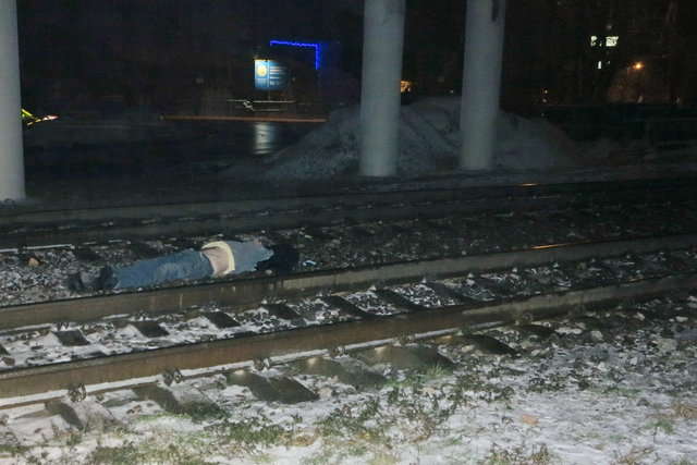 У Києві під поїздом загинув чоловік